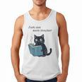 Just One More Chapter Bookworm Cat Book Lover Men Tank Top