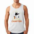 Just One More Chapter Fun Cat Coffee Reading Book Premium Tri-Blend Men Tank Top
