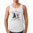 Life Better With 2 Cats Books Kitten Kitty Women Girls Kids Men Tank Top Life Better With 2 Cats Books Kitten Kitty Women Girls Kids Men Tank Top