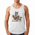 Life Is Better With Cats Coffee Books Cat Reading Book Men Tank Top Life Is Better With Cats Coffee Books Cat Reading Book Men Tank Top