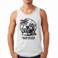 Raccoon Reading Books Summer Humor Trash Reader Men Tank Top Raccoon Reading Books Summer Humor Trash Reader Men Tank Top