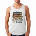 Read Blue Liberty Books July 4th Independence Men Tank Top Read Blue Liberty Books July 4th Independence Men Tank Top