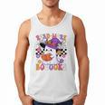 Read More Books Ghost Reading Book Teacher Halloween Men Tank Top