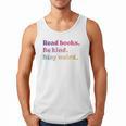 Read Books Be Kind Stay Weird Book Lover Premium Tri-Blend Men Tank Top
