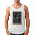 The Reader Tarot Card Mystic Dragon Book Magic Men Tank Top