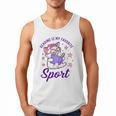 Reading Is My Favorite Sport Saying Quote Book Lovers Men Tank Top