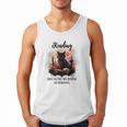 Reading Because Murder Is Wrong Books And Cats Book Lovers Men Tank Top