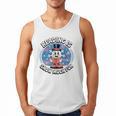 Reading Is Snow Much Fun Snowflake Book Lovers Winter Theme Premium Tri-Blend Men Tank Top