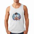 Reading Is Snow Much Fun Snowflake Top Hat Book Fan Winter Men Tank Top