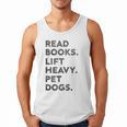 Retro Gym Book Lover Read Books Lift Heavy Pet Dogs Men Tank Top Retro Gym Book Lover Read Books Lift Heavy Pet Dogs Men Tank Top