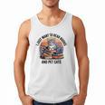 Retro I Just Want To Read Books And Pet Cats Cat Men Tank Top