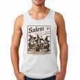 Salem Book Club Bookish Halloween Retro Salem Witch Book Men Tank Top