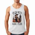 Salem Witch Book Club Bookish Retro Halloween Cat Men Tank Top Salem Witch Book Club Bookish Retro Halloween Cat Men Tank Top