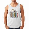 School Counselor Wildflower Book School Counseling Life Men Tank Top