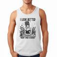 Smutty Spicy Book Smut Reader I Look Better Bent Over A Book Men Tank Top