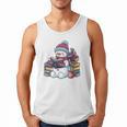Snowman Reading Book Lovers Christmas Bookworm Librarian Men Tank Top Snowman Reading Book Lovers Christmas Bookworm Librarian Men Tank Top