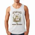 Stay At My Pad And Read Books Frog Introvert Reading Men Tank Top