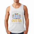 Straight Outta The Library Book Lover Men Women Premium Tri-Blend Men Tank Top