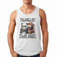 Teacher Bookworm Book Lover Panda Reading Book Librarian Tee Men Tank Top
