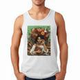 History Month Black Afro Girl Women Book Lovers Floral Men Tank Top