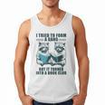 I Tried To Form Gang But It Turned Into A Book Club Raccoon Men Tank Top