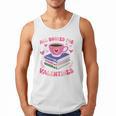 Valentines All Booked For Valentines Book Lovers Teacher Kid Premium Men Tank Top