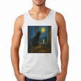 Van Gogh Starry Night Art Cat And Book Lovers Premium Tri-Blend Men Tank Top Van Gogh Starry Night Art Cat And Book Lovers Premium Tri-Blend Men Tank Top