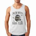 Vintage Salem Book Club Cat Bookish Spooky Halloween Men Tank Top Vintage Salem Book Club Cat Bookish Spooky Halloween Men Tank Top