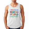 I Will Read Books Everywhere Across America Child Readers Men Tank Top I Will Read Books Everywhere Across America Child Readers Men Tank Top