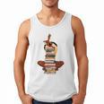 Woman And Books Stack Afro Girl Book Lover Men Tank Top Woman And Books Stack Afro Girl Book Lover Men Tank Top