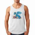 In A World Full Of Bookworms Be A Book Dragon Men Tank Top