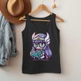 Adorable Book Lover Valkyrie With Reading Glasses Cute Men Tank Top Adorable Book Lover Valkyrie With Reading Glasses Cute Men Tank Top
