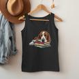 Basset Hound Books Dog Breed Graphic Men Tank Top Basset Hound Books Dog Breed Graphic Men Tank Top