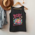 Book Girl Summer Beach Vacation Book Lover Men Tank Top