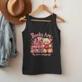 Books Are My Love Language Teddy Bear Book Lovers Valentine Men Tank Top Books Are My Love Language Teddy Bear Book Lovers Valentine Men Tank Top