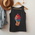 Books Reading Ice Cream Men Tank Top