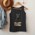 Cat Sitting On Books Men Tank Top Cat Sitting On Books Men Tank Top