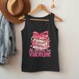 Coquette Bow All Booked For Valentines Teacher Book Men Tank Top