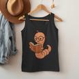 Cute Bookworm Worm Reading Book Glasses Nerdy Men Tank Top Cute Bookworm Worm Reading Book Glasses Nerdy Men Tank Top