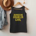 Dungeon Crawler Carl Yellow Text Logo LitRPG Series Book Men Tank Top