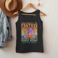 Fantasy Reader Society Reading Book Retro Bookworm Reader Men Tank Top