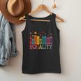 Floral Flower Book Equality Human Rights Women's Rights Men Tank Top