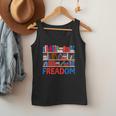 Freadom To Read Book Lover Reading Freedom Men Tank Top
