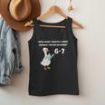 Goose Reading 67 Six Seven Meme Teacher Book Lover Men Tank Top