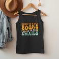 Groovy Born To Read Books Forced To Read Emails Reading Men Tank Top Groovy Born To Read Books Forced To Read Emails Reading Men Tank Top