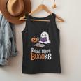 Halloween Teacher Women Cute Reading Ghost Read More Books Men Tank Top Halloween Teacher Women Cute Reading Ghost Read More Books Men Tank Top