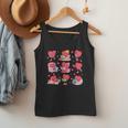 Hearts Reading Book Lovers All Booked For Valentine Men Tank Top