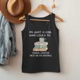 I'm Just a Girl Who Loves To Drink Coffee And Read Books Men Tank Top I'm Just a Girl Who Loves To Drink Coffee And Read Books Men Tank Top