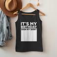 It's My Birthday Sign Boy Men Decoration Guestbook Men Tank Top It's My Birthday Sign Boy Men Decoration Guestbook Men Tank Top