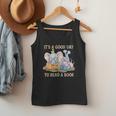 Its A Good Day To Read A Book Cute Pig & Elephant Adventure Men Tank Top